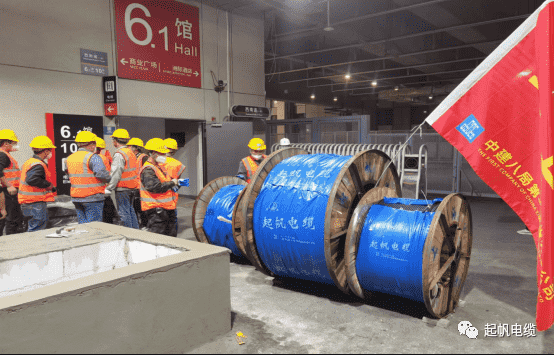 起帆電纜馳援上?？挂呶镔Y